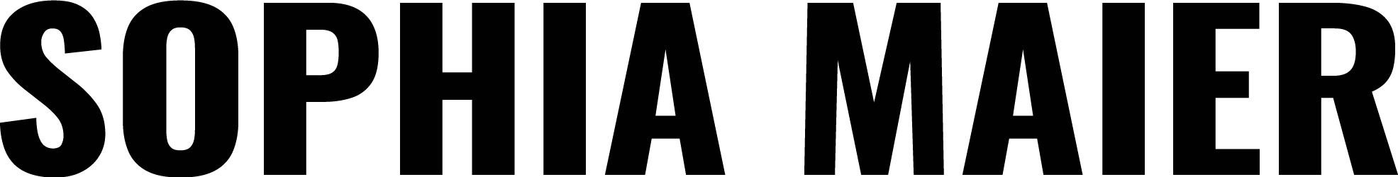 Sophia Maier Logo Black