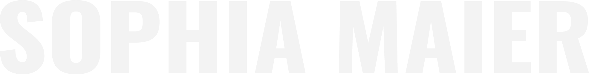 Sophia Maier Logo White