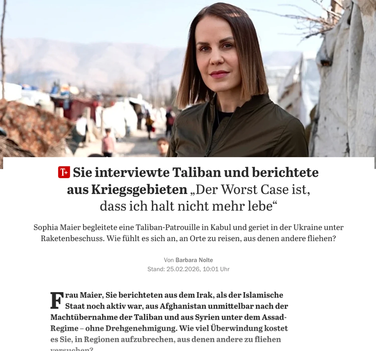 Tagesspiegel Interview